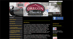 Desktop Screenshot of oregon-classics.com
